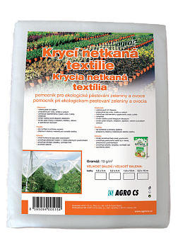 AGRO Kryci textil bieła netkaný 3,2 x 10 m Juta