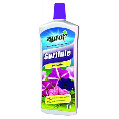 Agro kvapalné hnojivo pre surfíny 1 L