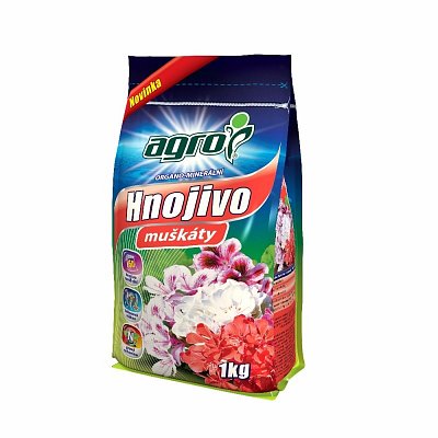 Agro OM Hnojivo muškáty 1 kg výpredaj.
