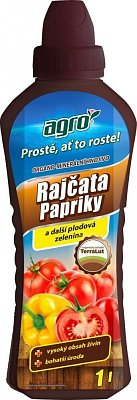 AGRO OM Kap. hn. rajčata a papriky 1 l
AGRO OM Kap. jadra rajčiat a papriky 1 l