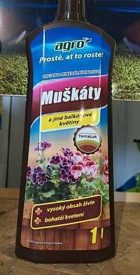 AGRO OM Kap. p. muškáty 1 l