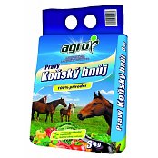 Agro Pravý koňský hnoj 3 kg.