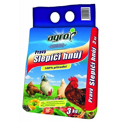 Agro Pravý kurčí trus 3 kg