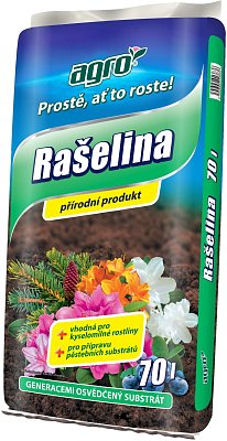 Agro rašelina 70 l.
Agro rašelina 70 l.