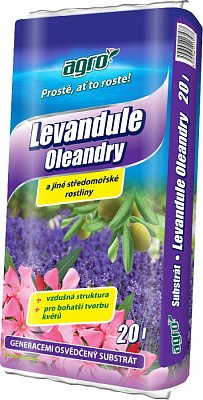 Agro Substrát levandule a oleandre 20 l