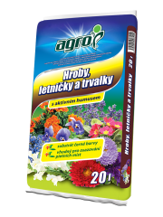 Agro substrát na hroby, letničky a trvalky 20l
Agro substrát na hroby, letničky a trvalky 20 litrov.