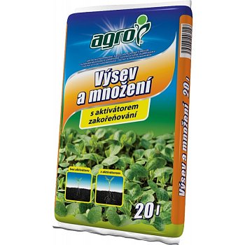 Agro Substrát na výsev a množenie 20 L