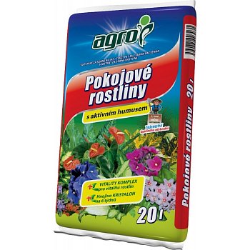 Agro substrát pre izbové rastliny 20 L