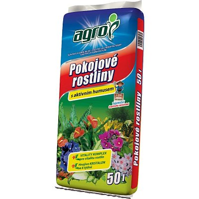 Agro substrát pre izbové rastliny 50 L