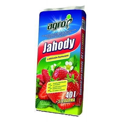Agro Substrát pre jahody 40 L + 5 L