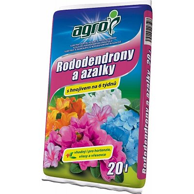 Agro substrát pre rododendróny a azalky 20 L