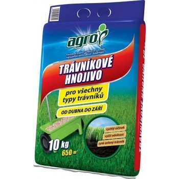 Agro Trávnikové hnojivo Pytel s uchom 10 kg