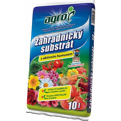 Agro záhradný substrát 10 L