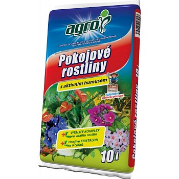 Agrosubstrát pre izbové rastliny 10 L