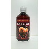 Aquakar - Karnivit Drůbež 500 ml translates to Aquakar - Karnivit Držiaky 500 ml in Slovak.