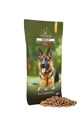 Energys Premium Adult dog All breeds Beef - Hovězí 12 kg