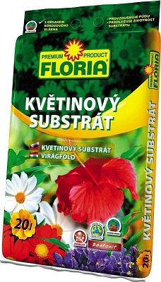 FLORIA KVETINOVÝ SUBSTRÁT 20L
(Môžete to počuť aj ako "substrát na kvety")
