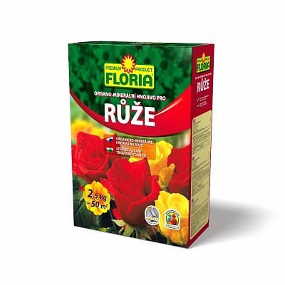 Floria OM hnojivo pre ruže 2,5 kg.