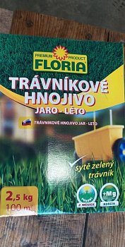 FLORIA Travníkové hnojivo JARO - LETO 2,5 kg