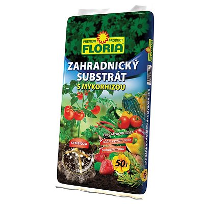 Floria Zahradný substrát s mykorhízou 50 L