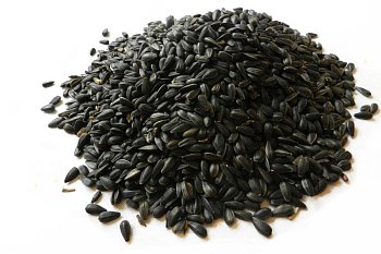 Krmivá zmes Kvídera Čierna slnečnica pre vtáky 1 kg.