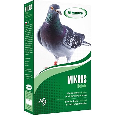 Mikro holub - VHP 1 kg - vitamíny a minerály pre holuby.