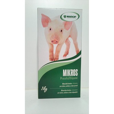 Mikrosvine - VPV 1 kg - vitamíny a minerály pre prasatá.