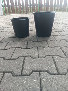 Plastové vedro bez ucha (objem 6,5l)