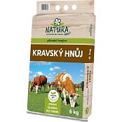 Prirodzený hnoj kravy 6kg.