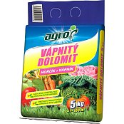 Agro Vápnitý dolomit 5 kg
Agro Vápnitý dolomit 5 kg