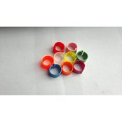 Krmivá zmes Kvídera Kroužky pre nosnice 16 mm - zasúvacie fialové