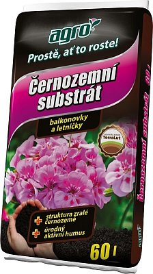 AGRO Černozem. podklad pre balkón. objem 60l.