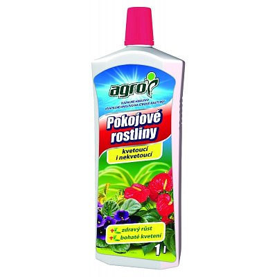Agro Kvapkové hnojivo pre izbové rastliny 1 L