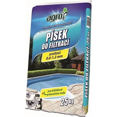 AGRO Písek na filtračné procesy 25 kg