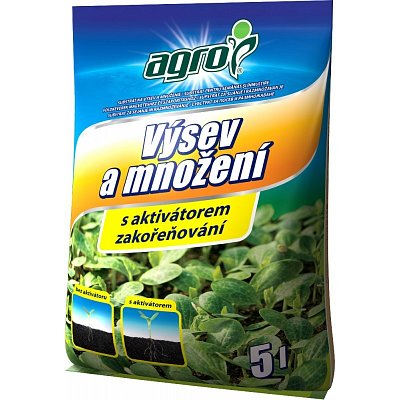 Agro substrát pre výsev a množenie 5 L