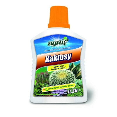 Agro Tekuté hnojivo pre kaktusy 0,25 L