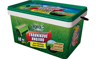 Agro Trávníkové hnojivo plastový kbelík 10 kg
Agro trávnikové hnojivo plastový vedro 10 kg