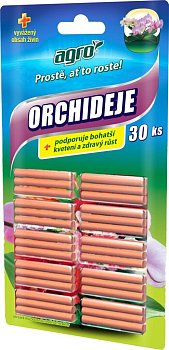 Agro tyčinkové hnojivo pre orchideje 30 ks