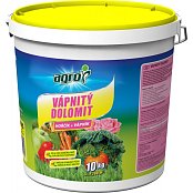 Agro Vápnitý dolomit plastový kbelík 10 kg
