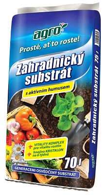 AGRO záhradný substrát 70l