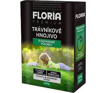 Floria Trávnikovej hnojivo dlhodobo pôsobiace 2,5 kg.