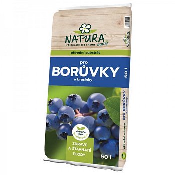 Prírodný substrát pre borôvky a brusnice 50L