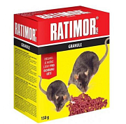 RATIMOR PLUS 29 PPM GRANULE 150g ( krabička červená )