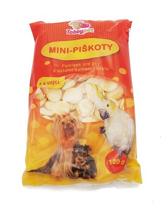 Tobby krmivové sušienky pre psov 120 g
